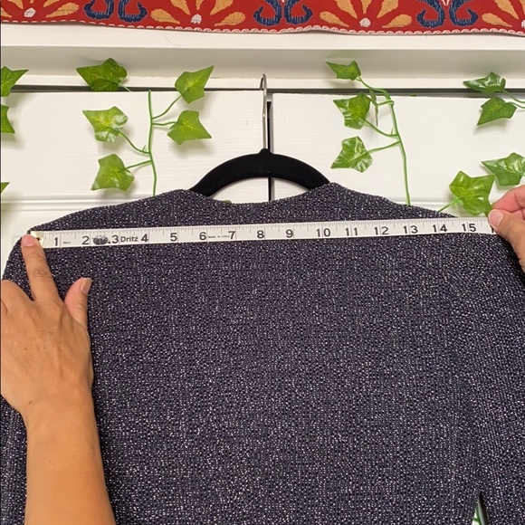 NWT BCBGeneration Black Sparkly Blazer - Picture 4 of 13